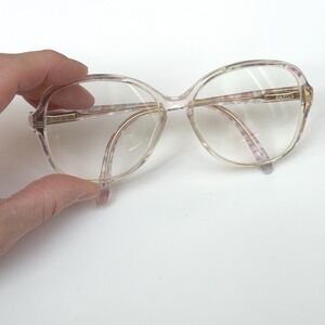 Vtg70s Safilo Elasta 5618 Italy frames only eyeglasses oval butterfly glasses